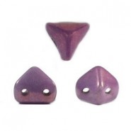 Les perles par Puca® Super-kheops beads Opaque Mix Amethyst Gold Ceramic Look  03000/15726